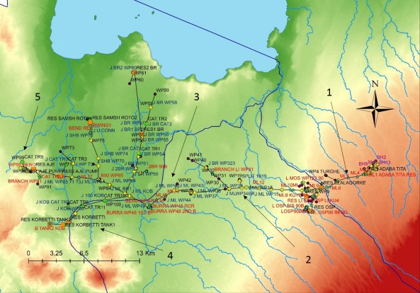 GIS output del risultato completo: un lavoraccio!